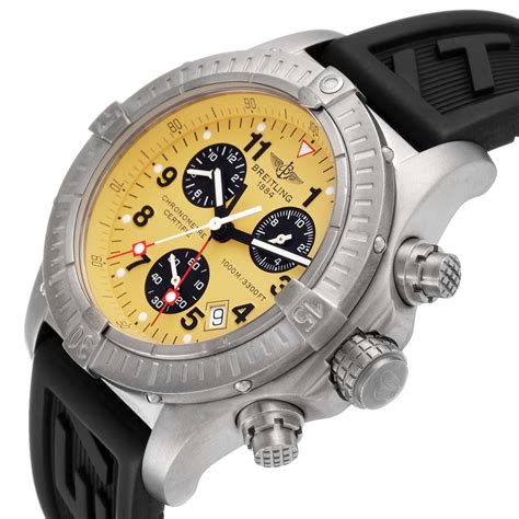 breitling chrono avenger m1 yellow price|breitling avenger m1.